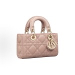 DIOR迪奥 Lady D-Joy 戴妃包 单肩包斜挎包 ⼿提包 超迷你 女款 玫瑰粉色